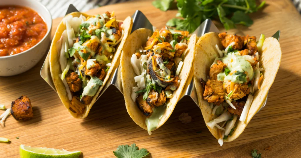 ground chicken tacos