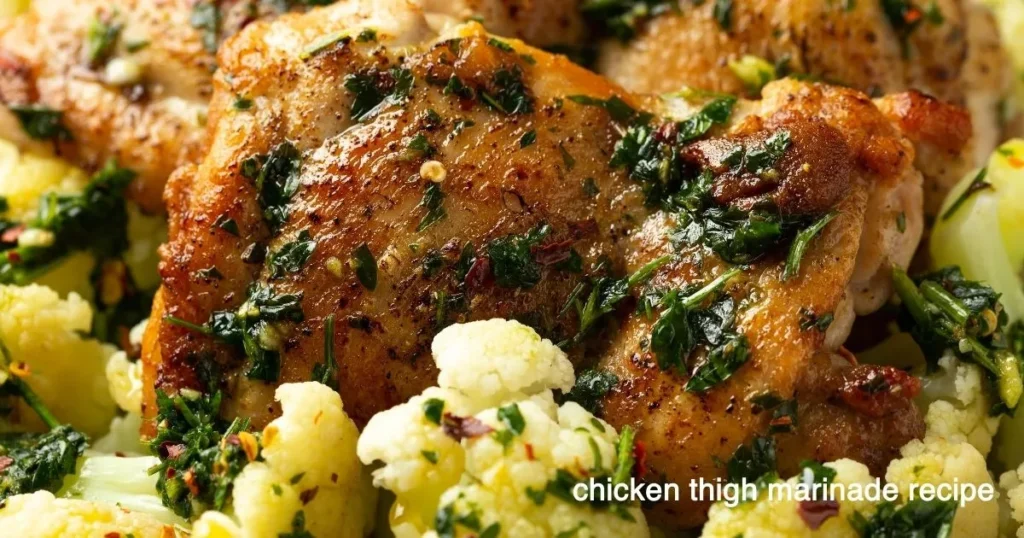 chicken thigh marinade recipe
