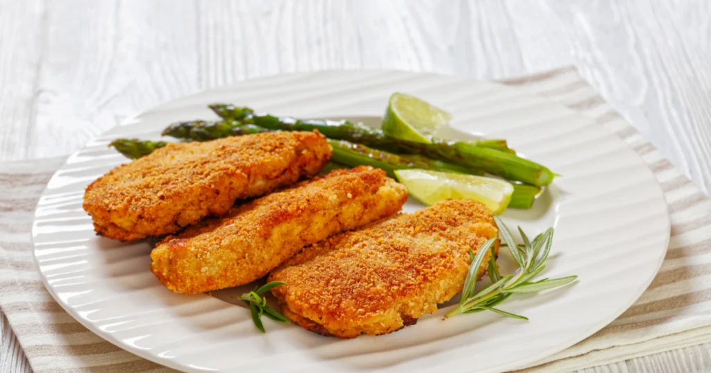 air frying frozen chicken breast