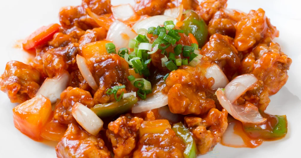 sweet and sour chicken