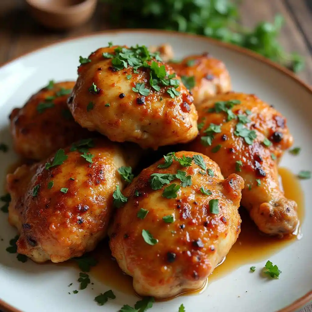 Honey Mustard Chicken Thighs Recipe