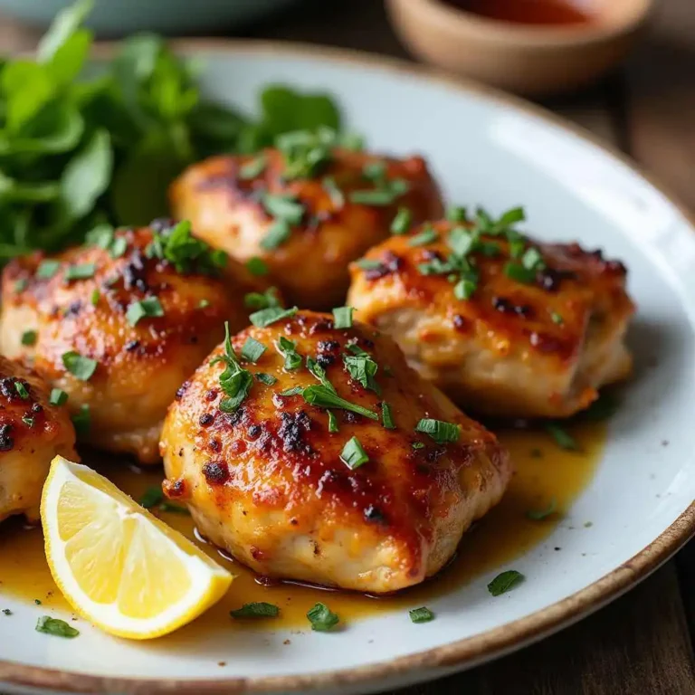 Honey Mustard Chicken Thighs Recipe